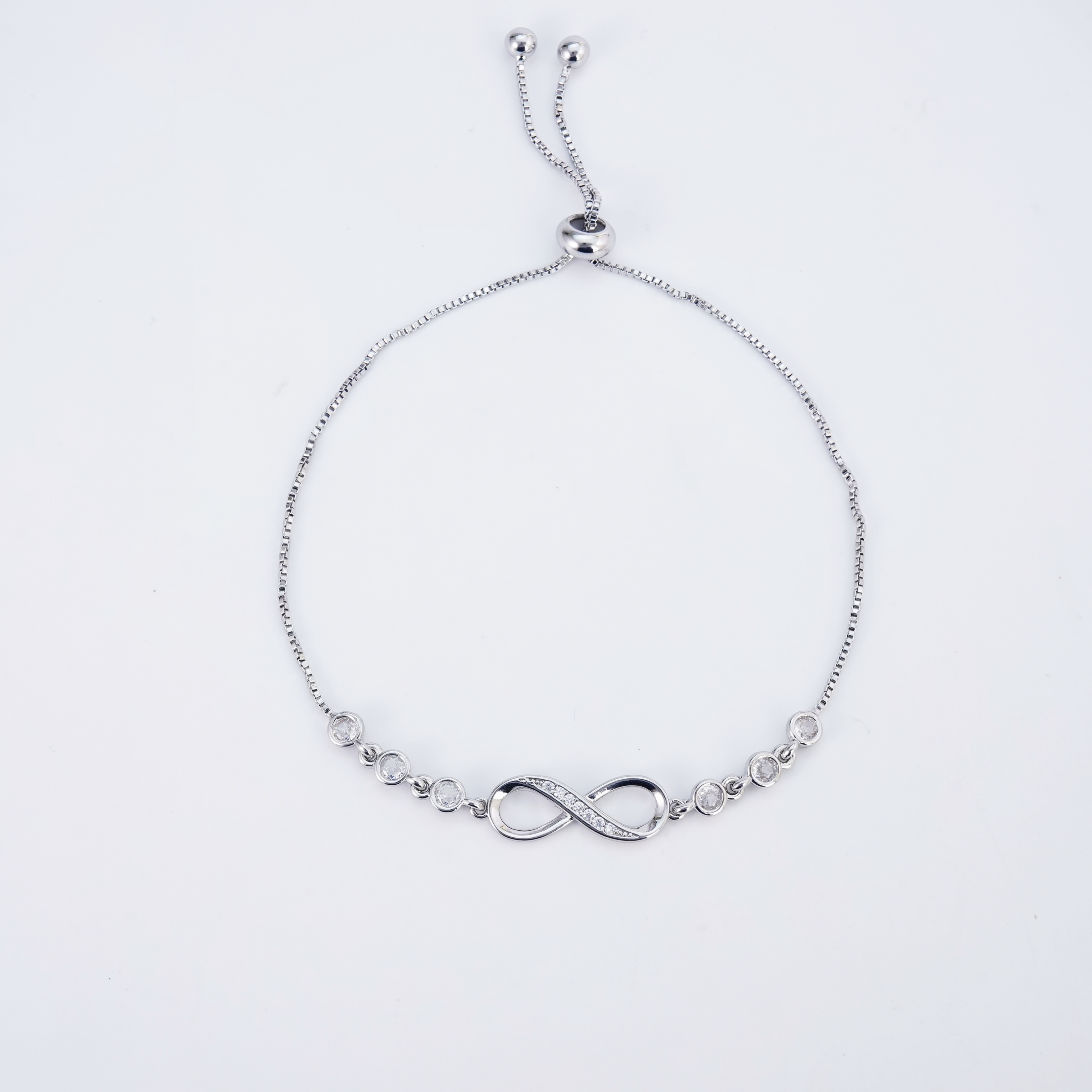 Infinity love - Sterling Silver Bracelet