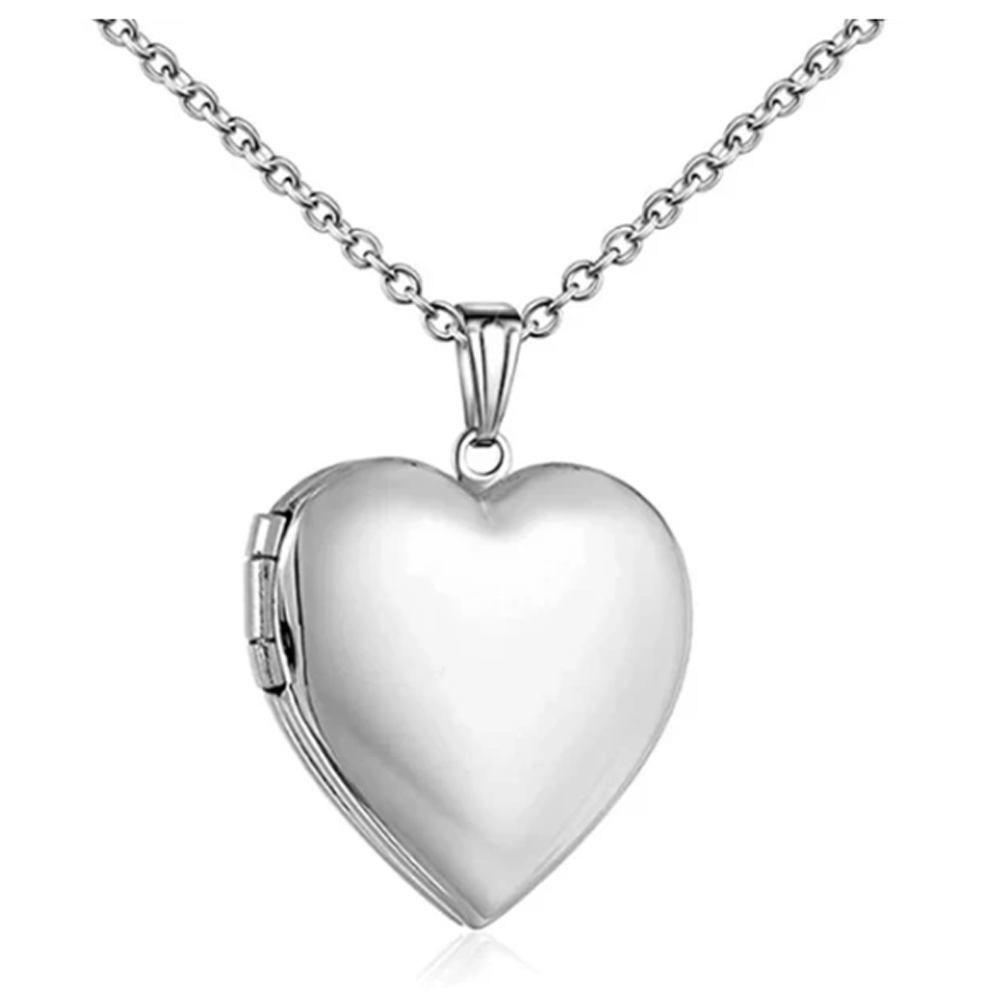 A bit of my heart is in heaven - Medallion heart