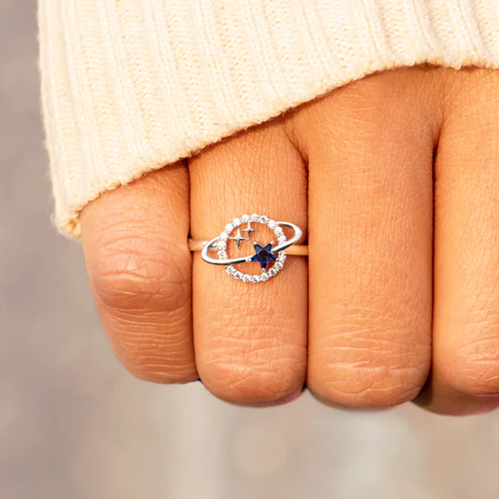 To My Beautiful Daughter - Special Star Planet & Stars Ring
