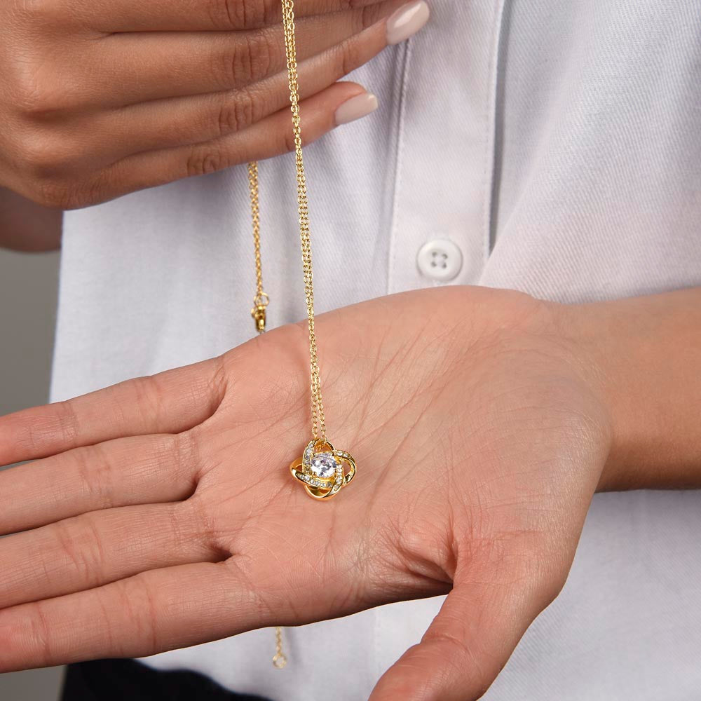 To My Special Mom - Knot Necklace