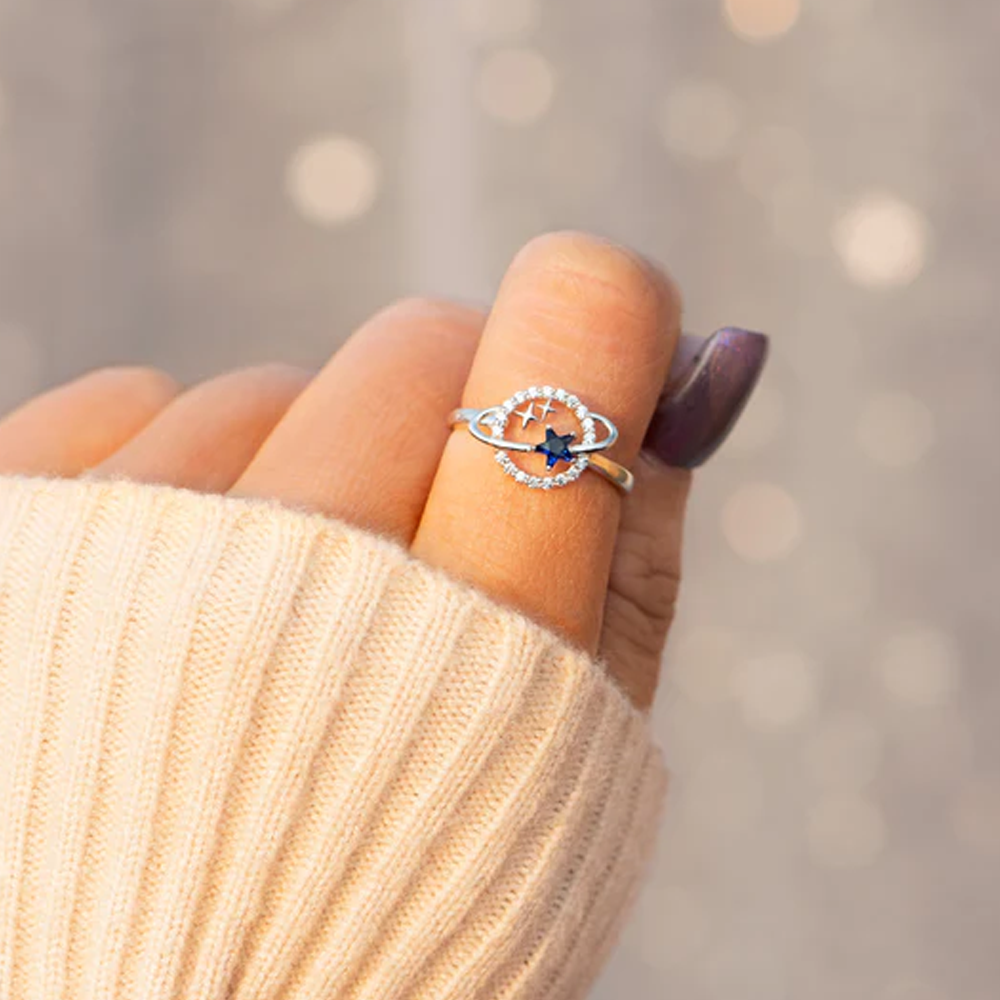 To My Beautiful Daughter - Special Star Planet & Stars Ring