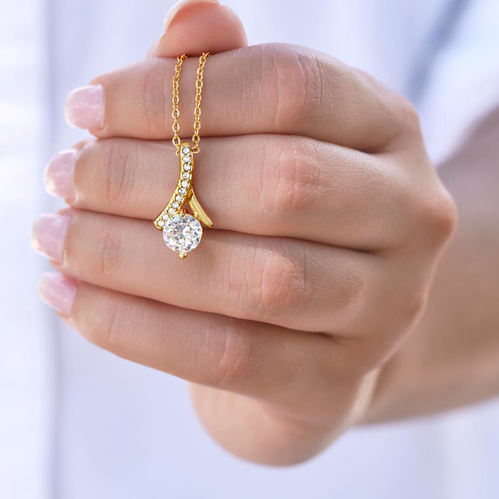 To My Loving Mum - Pendant Necklace from Daughter