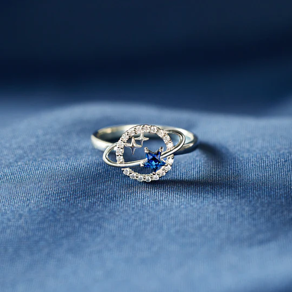 To My Beautiful Daughter - Special Star Planet & Stars Ring