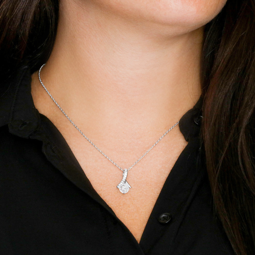 To my Granddaughter - Love pendant necklace