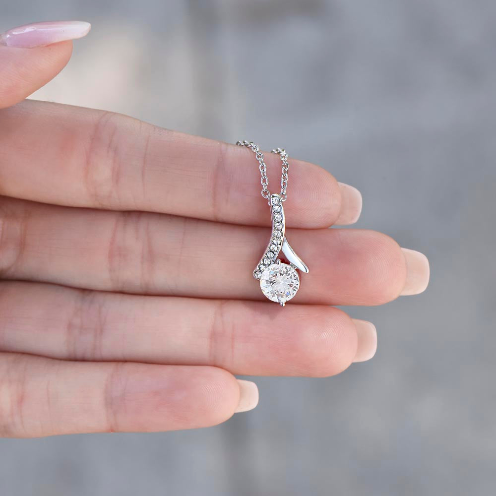 To My Loving Mum - Pendant Necklace from Daughter