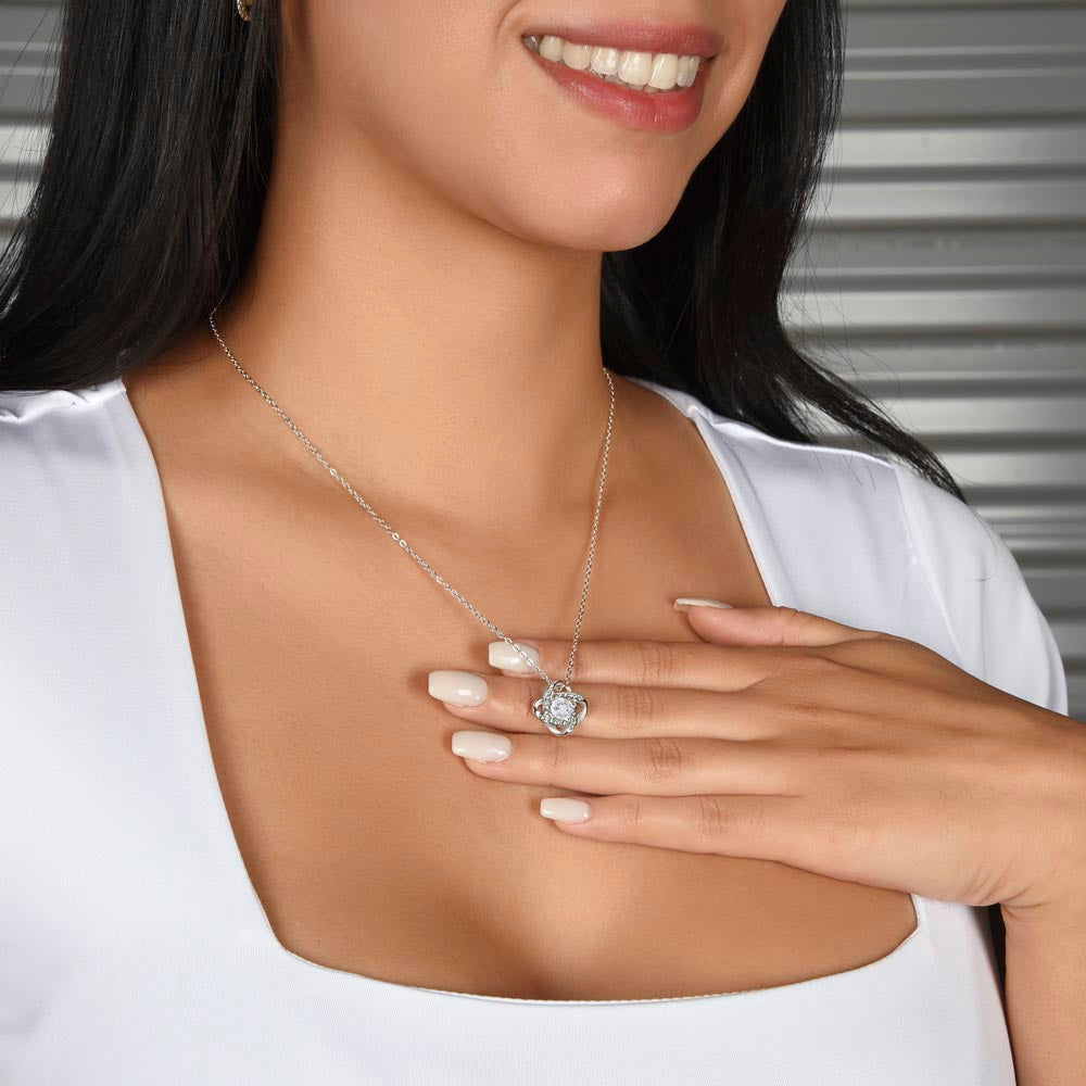 To My Special Mom - Knot Necklace