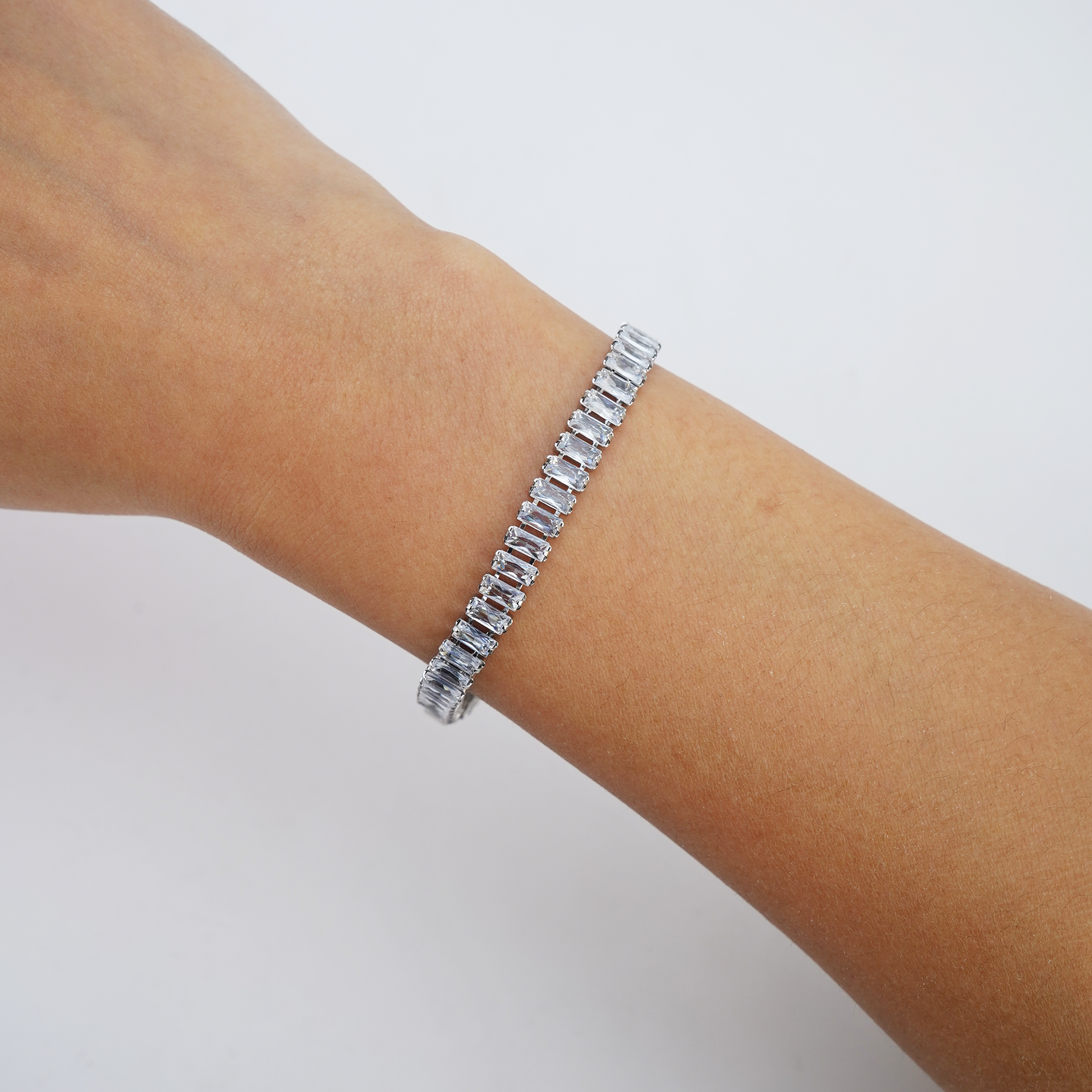 Tennis 925 Silver Bracelet
