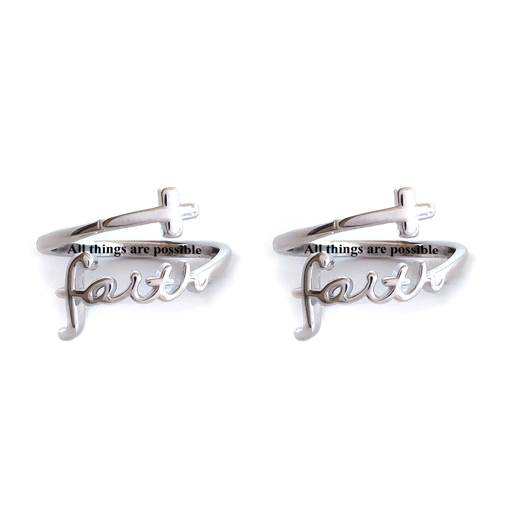 To my Granddaughter - Faith Ring